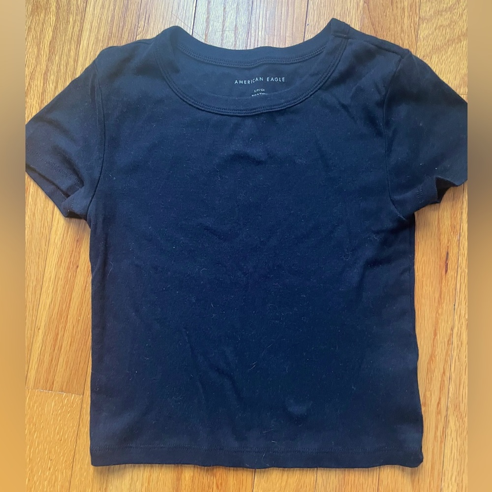 🦩Final Price🦩 American Eagle black short sleeve t